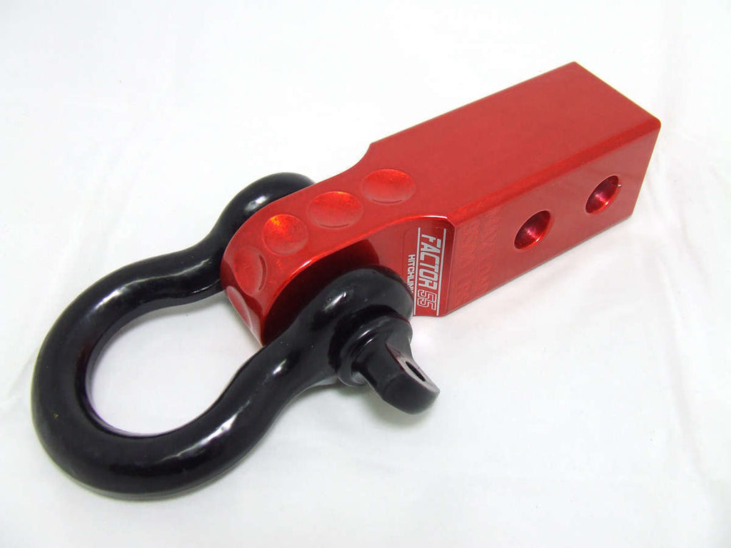 Factor 55 Winch Shackle HitchLink 2.0 Reciever Shackle Mount 2 Inch Receivers Blue Factor 55 - Factor 55 - 00020-02
