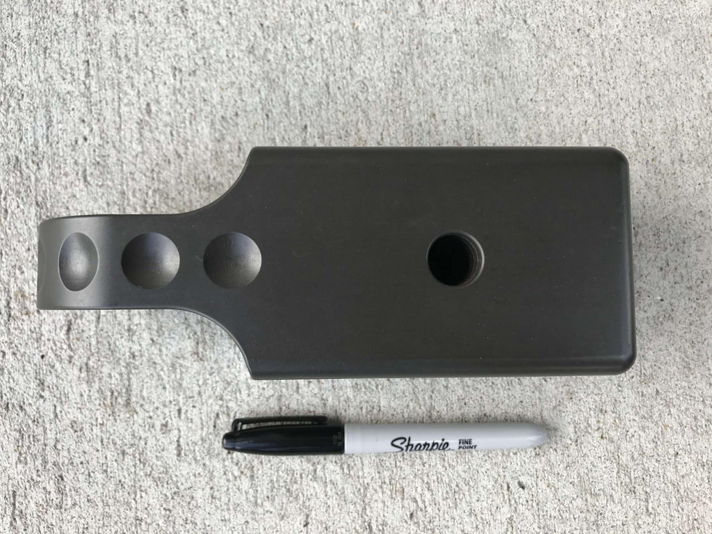 Factor 55 Winch Shackle HitchLink 3.0 Reciever Shackle Mount 3 Inch Receivers Anodized Gray Factor 55 - Factor 55 - 00027-06
