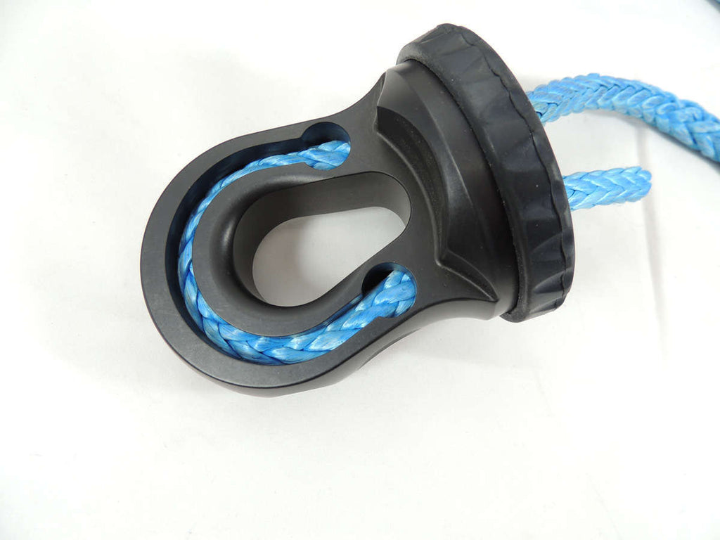 Factor 55 Winch Safety Thimble Splicer 3/8-1/2 Inch Synthetic Rope Splice On Shackle Mount Black Factor 55 - Factor 55 - 00352-04