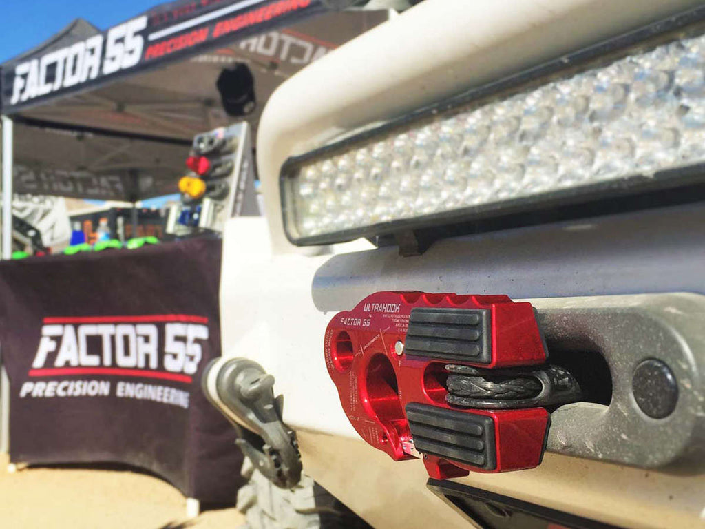 Factor 55 Winch Hook UltraHook Winch Hook W/Shackle Mount Gray Factor 55 - Factor 55 - 00250-06