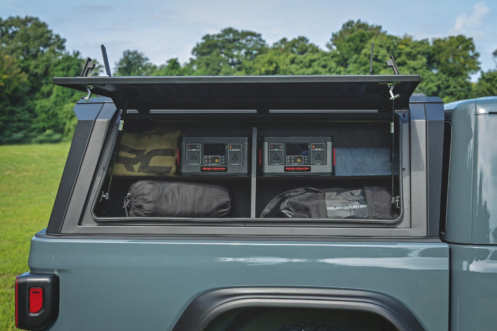 Bed Cap Side Shelf Storage Bin | Passengers Side | Jeep Gladiator JT (20-25)