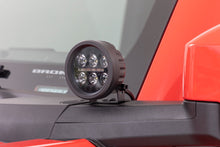 Load image into Gallery viewer, Black Series Round LED Light Pair | 3.5 Inch | Amber DRL