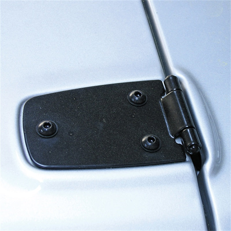 Rugged Ridge 97-06 Jeep Wrangler Black Hood Hinges-Clearance
