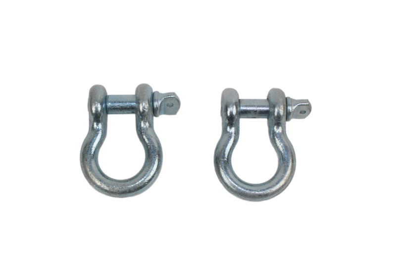 Fishbone Offroad D Ring Shackle D Ring 3/4 Inch Zinc 2 Piece Set Fishbone Offroad - Fishbone Offroad - FB21037
