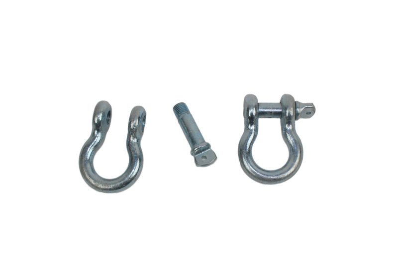 Fishbone Offroad D Ring Shackle D Ring 3/4 Inch Zinc 2 Piece Set Fishbone Offroad - Fishbone Offroad - FB21037