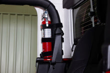 Load image into Gallery viewer, Fishbone Offroad Fire Extinguisher Mount Fire Extinguisher Holder for Padded Roll Bar Black Fishbone Offroad - Fishbone Offroad - FB55154
