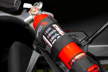 Load image into Gallery viewer, Fishbone Offroad Fire Extinguisher Mount Fire Extinguisher Holder for Padded Roll Bar Black Fishbone Offroad - Fishbone Offroad - FB55154