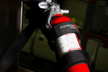 Load image into Gallery viewer, Fishbone Offroad Fire Extinguisher Mount Fire Extinguisher Holder for Padded Roll Bar Black Fishbone Offroad - Fishbone Offroad - FB55154