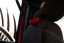 Load image into Gallery viewer, Fishbone Offroad Grab Handles Head Rest Paracord Grab Handles Red Fishbone Offroad - Fishbone Offroad - FB55282