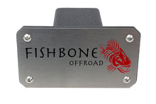 Load image into Gallery viewer, Fishbone Offroad Trailer Hitch Cover Hitch Cover For 2 Inch Hitch Black Powdercoated Steel Fishbone Offroad - Fishbone Offroad - FB32096