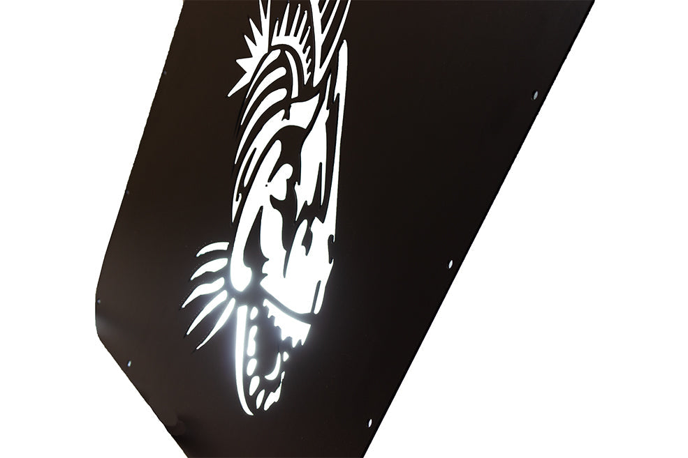 Fishbone Offroad Hood Louver Jeep JK Hood Louver 13-18 Wranger JK Black Fishbone Offroad - Fishbone Offroad - FB31134