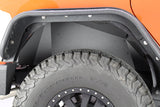 Jeep JK Inner Fenders 07-18 Wrangler JK Front/Rear Set Of 4 Aluminum Black Powdercoat Fishbone Offroad - Fishbone Offroad - FB33007