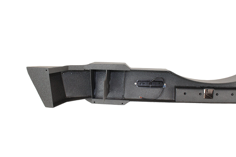 Fishbone Offroad Rear Bumpers Jeep JK Rear Bumper W/LED's 07-18 Wrangler JK Rubicon and Unlimited Steel Black Textured Powdercoat Fishbone Offroad - Fishbone Offroad - FB22032