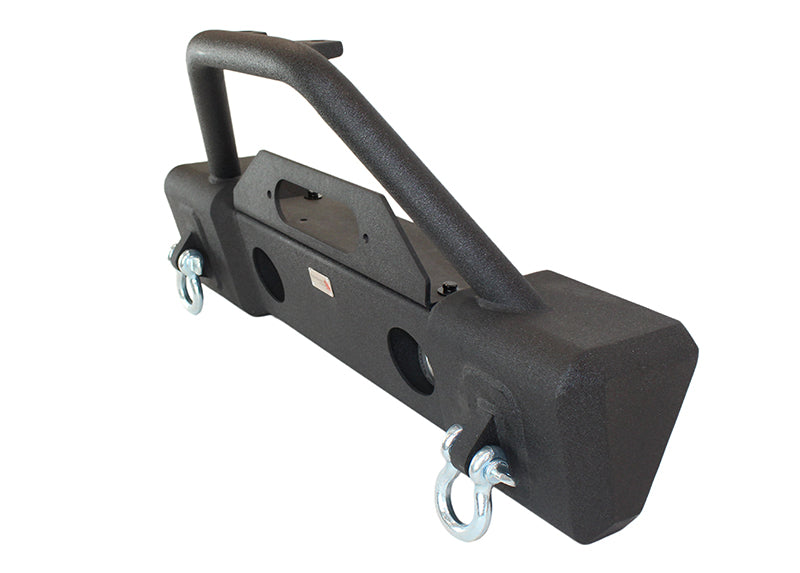 Fishbone Offroad Front Winch Bumpers Jeep JK Stubby Bumper W/Tube Guard 07-18 Wranger JK Black Texured Powercoated Fishbone Offroad - Fishbone Offroad - FB22001