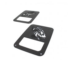 Load image into Gallery viewer, Fishbone Offroad Tail Light Cover Jeep JK Tail Light Covers 07-18 Wrangler JK Black Textured Powdercoat Fishbone Offroad - Fishbone Offroad - FB31043