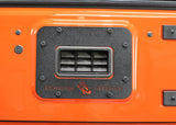 Jeep JK Tailgate Plate 07-18 Wrangler JK Aluminum Black Textured Powercoat Fishbone Offroad - Fishbone Offroad - FB31042