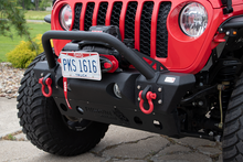 Load image into Gallery viewer, Fishbone Offroad Front Winch Bumpers Jeep JL/Gladiator Front Winch Bumper for 18-Pres Wrangler JL/Gladiator Black Powdercoat Fishbone Offroad - Fishbone Offroad - FB22178