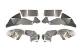 Jeep JL Inner Fenders For 18-Current Wrangler JL Front/Rear Set of 4 Aluminum Raw Fishbone Offroad - Fishbone Offroad - FB33108