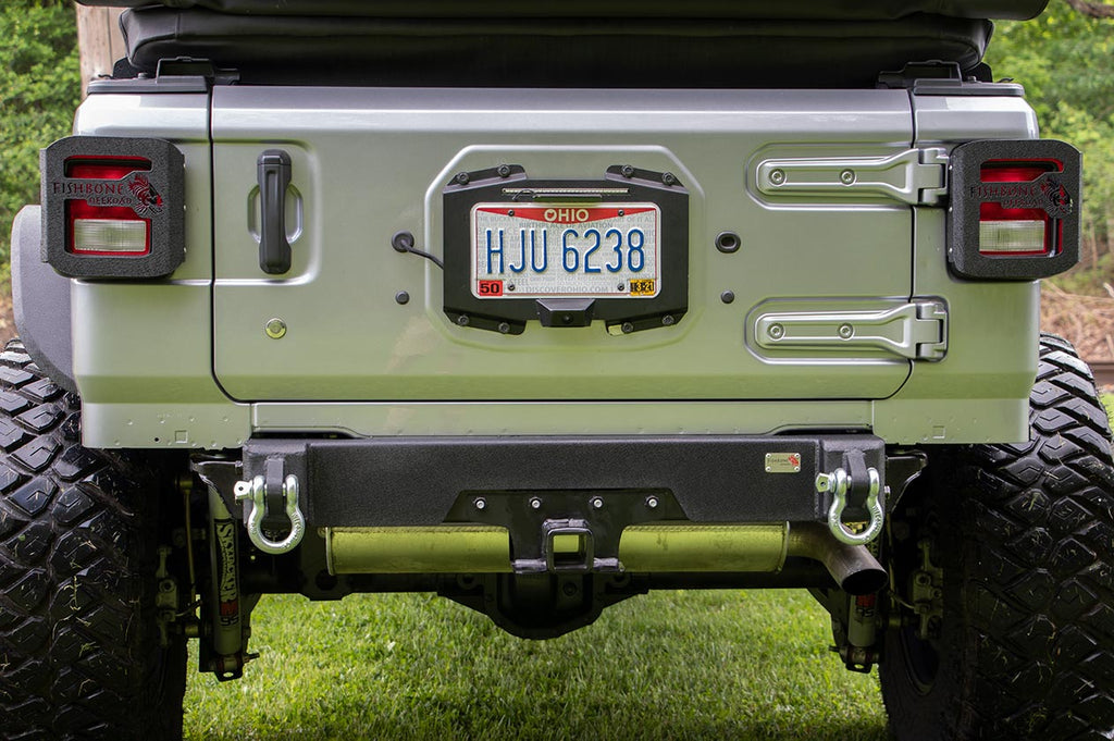 Fishbone Offroad Rear Bumpers Jeep JL Rear Bumper Delete For 18-Pres Wrangler JL Fishbone Offroad - Fishbone Offroad - FB22179