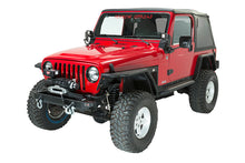Load image into Gallery viewer, Fishbone Offroad Front Bumpers Jeep TJ Front Bumper 97-06 Wrangler TJ Rubicon and Unlimited Steel Black Textured Powdercoat Piranha Series Fishbone Offroad - Fishbone Offroad - FB22049
