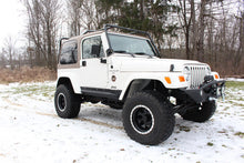 Load image into Gallery viewer, Fishbone Offroad Rock Sliders Jeep TJ Rock Slider W/Tube Step 97-06 Wrangler TJ Steel Black Textured Powdercoat  Fishbone Offroad - Fishbone Offroad - FB23028