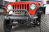 Jeep TJ Steering Box Skid Plate 97-06 Wrangler TJ Black Textured Powdercoat Fishbone Offroad - Fishbone Offroad - FB23065
