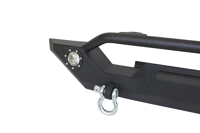 Fishbone Offroad Front Bumpers Jeep TJ/YJ Front Bumper W/LED's 87-06 Wrangler TJ/YJ Steel Black Textured Powercoat Fishbone Offroad - Fishbone Offroad - FB22016