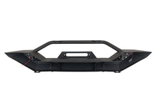 Load image into Gallery viewer, Fishbone Offroad Front Bumpers Jeep TJ/YJ Front Bumper W/LED&#39;s 87-06 Wrangler TJ/YJ Steel Black Textured Powercoat Fishbone Offroad - Fishbone Offroad - FB22016