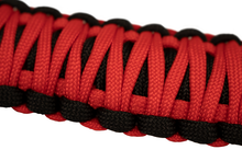 Load image into Gallery viewer, Fishbone Offroad Grab Handles Paracord Grab Handles for A Pillar Sound Bar 07-18 Wrangler JK Red Fishbone Offroad - Fishbone Offroad - FB55284