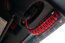 Load image into Gallery viewer, Fishbone Offroad Grab Handles Paracord Grab Handles for A Pillar Sound Bar 07-18 Wrangler JK Red Fishbone Offroad - Fishbone Offroad - FB55284