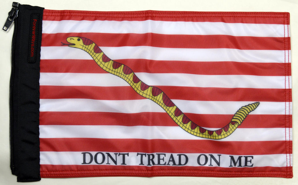 Forever Wave Historical Car Flags 1st Navy Jack Flag Forever Wave - 5037 - Forever Wave