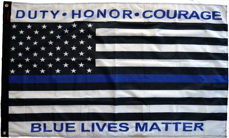 Forever Wave Flags 3x5'  Blue Lives Matter Flag Forever Wave - 8045 - Forever Wave
