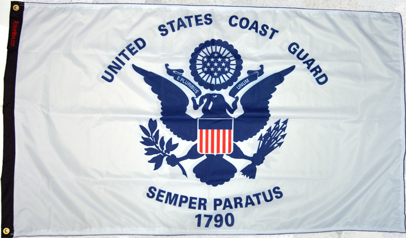 Forever Wave Flags 3x5' Coast Guard  Flag Forever Wave - 8049 - Forever Wave