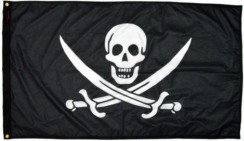 Forever Wave Flags 3x5' Jack Rackham  Flag Forever Wave - 8035 - Forever Wave