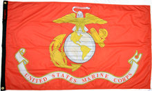 Load image into Gallery viewer, Forever Wave Flags 3x5' Marines Flag Forever Wave - 8009 - Forever Wave