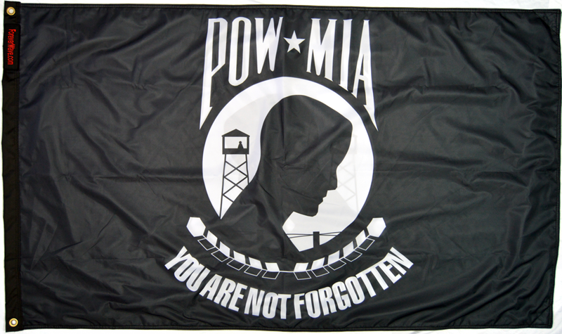 Forever Wave Flags 3x5'  POW/MIA Flag Forever Wave - 8012 - Forever Wave
