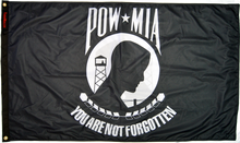 Load image into Gallery viewer, Forever Wave Flags 3x5'  POW/MIA Flag Forever Wave - 8012 - Forever Wave