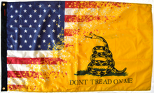 Load image into Gallery viewer, Forever Wave Flags 3x5' USA Gadsden Flag Forever Wave - 8057 - Forever Wave