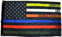 Load image into Gallery viewer, Forever Wave Flags 3x5' USA Subdued First Responders Flag Forever Wave - 8018 - Forever Wave