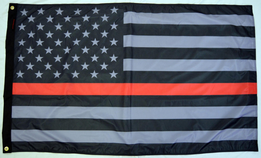 Forever Wave Flags 3x5' USA Subdued Thin Red Line Flag Forever Wave - 8038 - Forever Wave