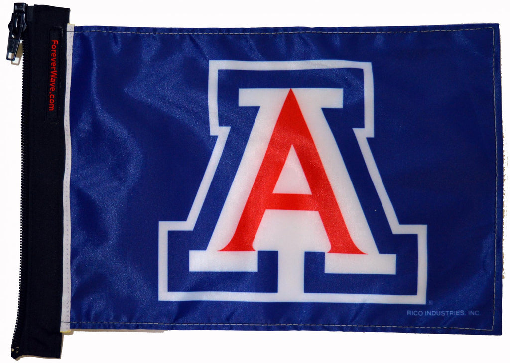 Forever Wave NCAA/College Car Flags Arizona Flag Forever Wave - 5172 - Forever Wave