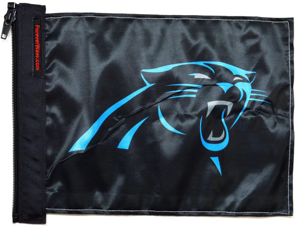 Forever Wave NFL Car Flags Carolina Panthers Flag Forever Wave - 5164 - Forever Wave