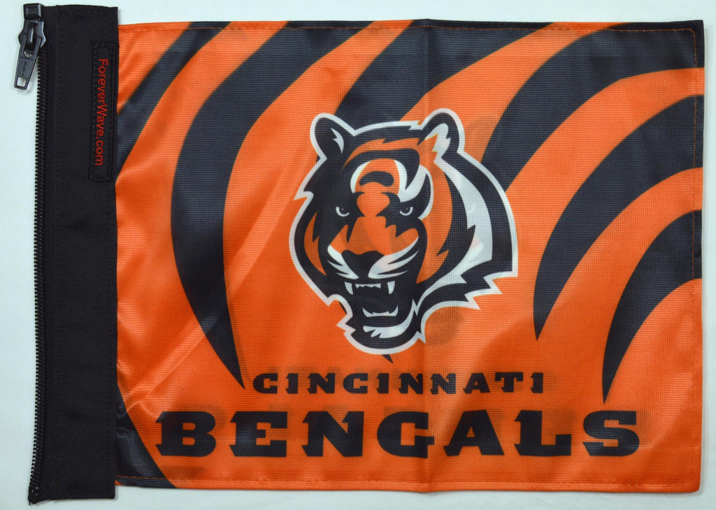 Forever Wave NFL Car Flags Cincinnati Bengals Flag Forever Wave - 5165 - Forever Wave