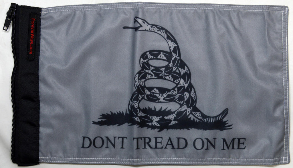 Forever Wave Historical Car Flags Gadsden Subdued Flag Forever Wave - 5135 - Forever Wave
