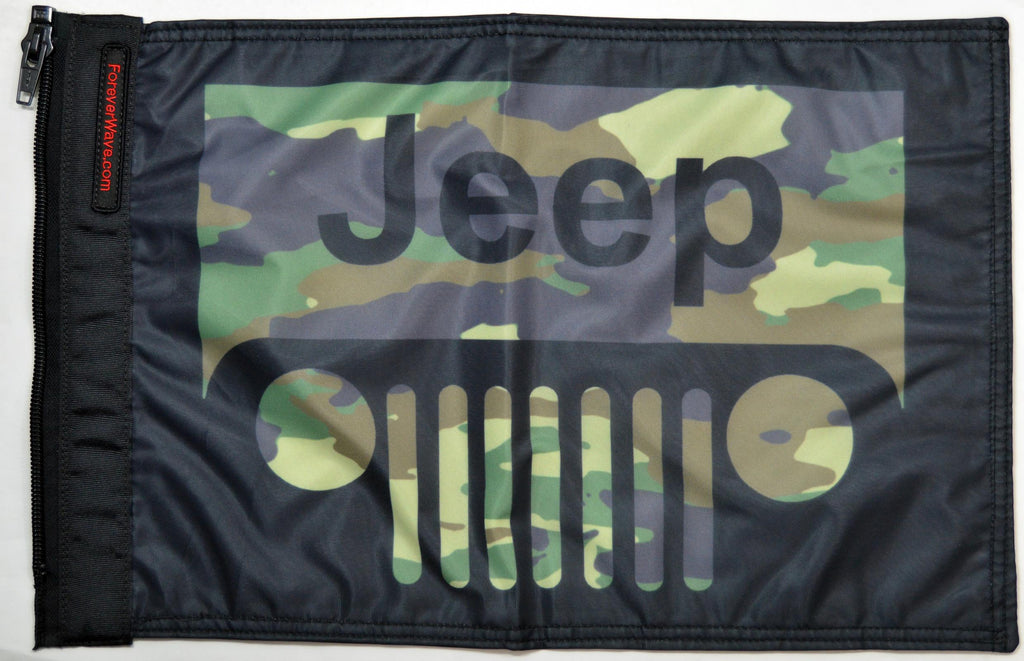Forever Wave Specialty Car Flags Jeep Grill Camo Flag Forever Wave - 5452 - Forever Wave