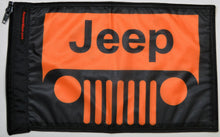 Load image into Gallery viewer, Forever Wave Specialty Car Flags Jeep Grill Flag Orange Forever Wave - 5278 - Forever Wave