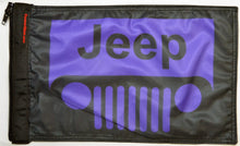 Load image into Gallery viewer, Forever Wave Specialty Car Flags Jeep Grill Purple Flag Forever Wave - 5221 - Forever Wave