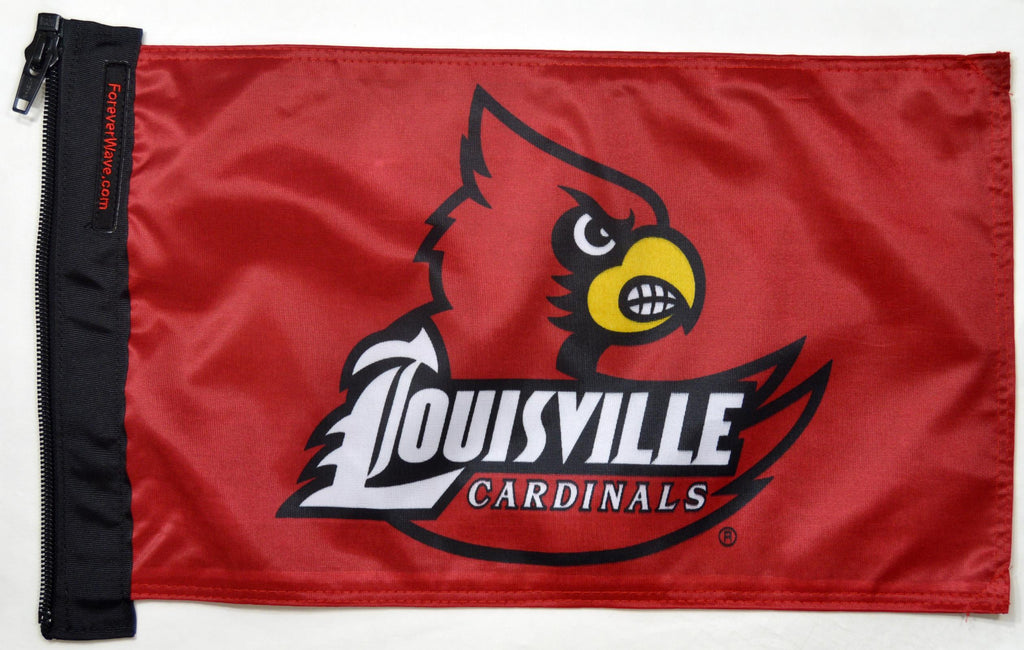 Forever Wave NCAA/College Car Flags Louisville Flag Forever Wave - 5244 - Forever Wave
