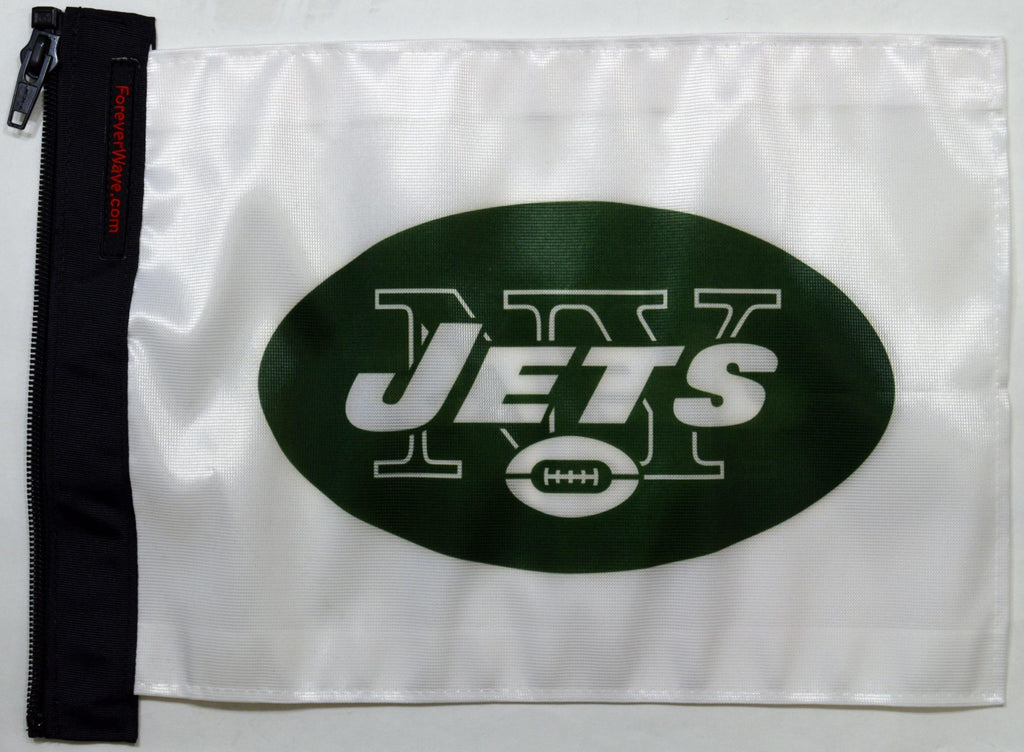 Forever Wave NFL Car Flags New York Jets Flag Forever Wave - 5168 - Forever Wave