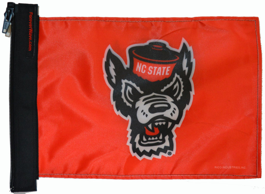 Forever Wave NCAA/College Car Flags North Carolina State Flag Forever Wave - 5149 - Forever Wave